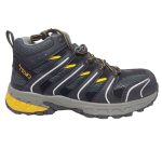 کفش ایمنی مهندسی اسپرت برند CROFT (کرافت)  کد SH-57 (Black-Gray)