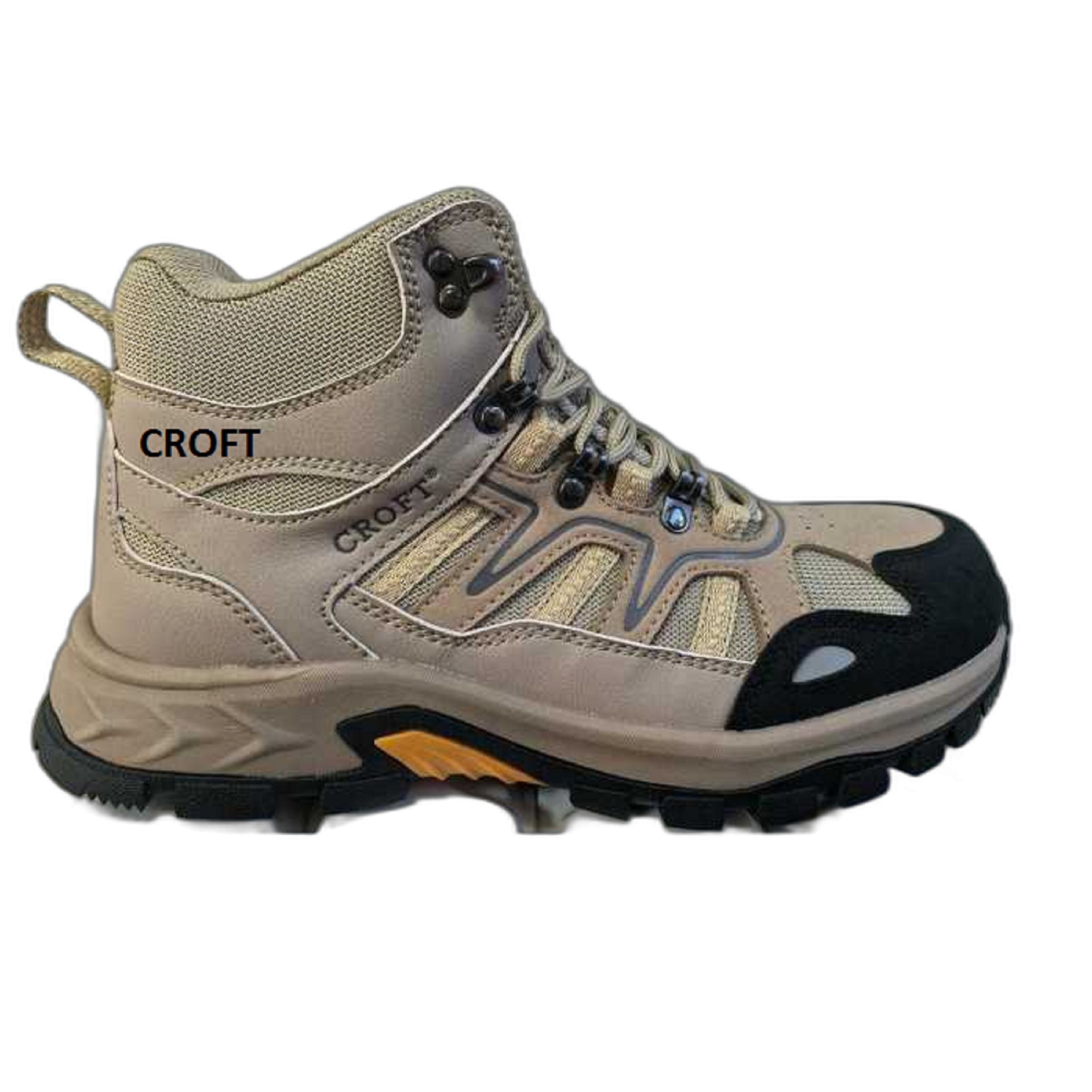 کفش ایمنی مهندسی اسپرت برند CROFT (کرافت) مدل SH-108 (SAND)